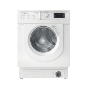 Hotpoint Built-in Anti-stain Washing Machine - White - 7kg - 1400rpm - D Rated - BI WMHG 71483 UK N