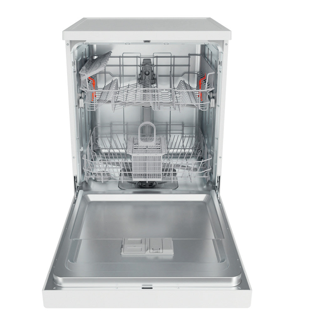Hotpoint Full Size Freestanding Dishwasher - White - 14 Place Setting - E Rated - H2F HL626 UK H2F HL626 UK - 859991663000 - Image 4
