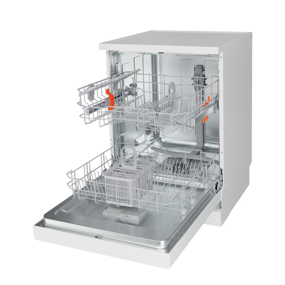 Hotpoint Full Size Freestanding Dishwasher - White - 14 Place Setting - E Rated - H2F HL626 UK H2F HL626 UK - 859991663000 - Image 3