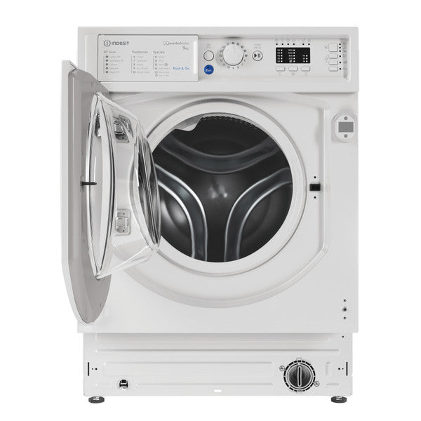 Indesit Push&Go BI WMIL 91485 UK 9kg Integrated Washing Machine - Image 2